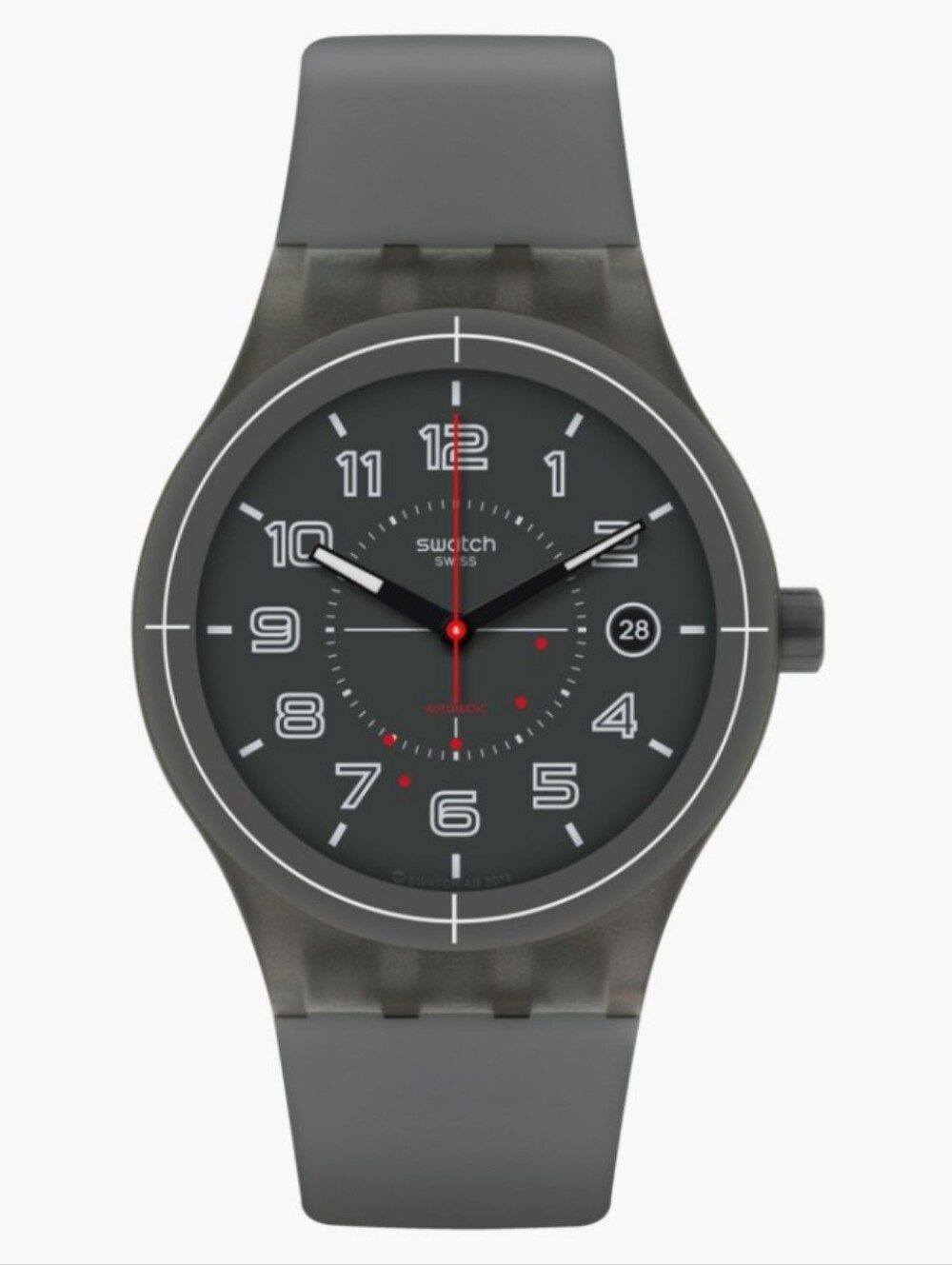 SWATCH Sistem Ash (SUTM401) Automatic Wristwatch